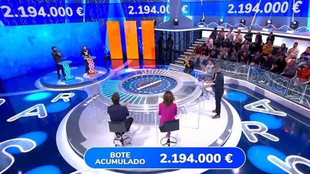 'Pasapalabra' celebra un programa histórico: el bote ya es el más alto jamás repartido