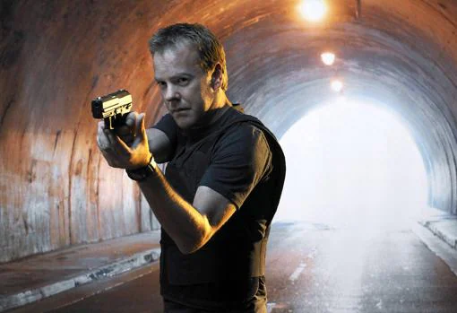 Kiefer Sutherland interpretó durante 9 temporadas al agente antiterrorista Jack Bauer en la serie '24'