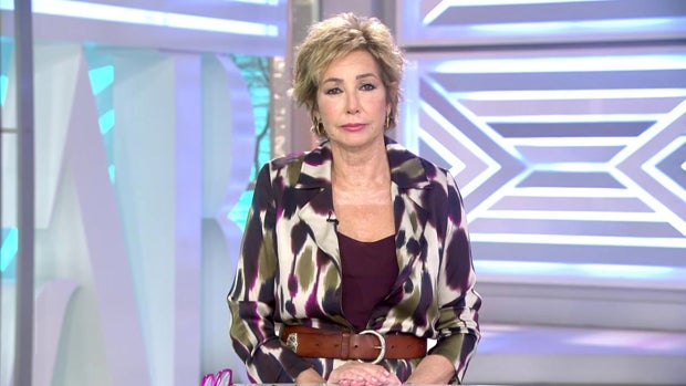 Ana Rosa Quintana se muestra rotunda ante las primeras palabras de Ana Obregón