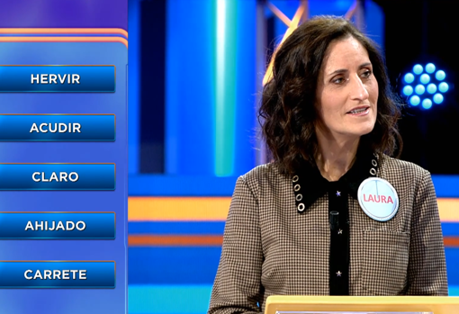 Laura Gómez-Lacueva participó hace unas semanas en el concurso '25 palabras'