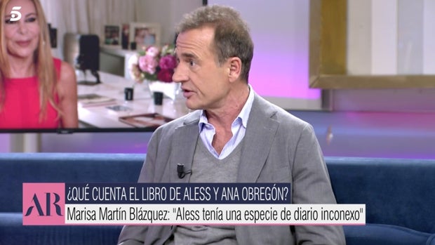 Alessandro Lecquio se planta ante la 'personal' pregunta que recibe en directo: «No te voy a contestar»