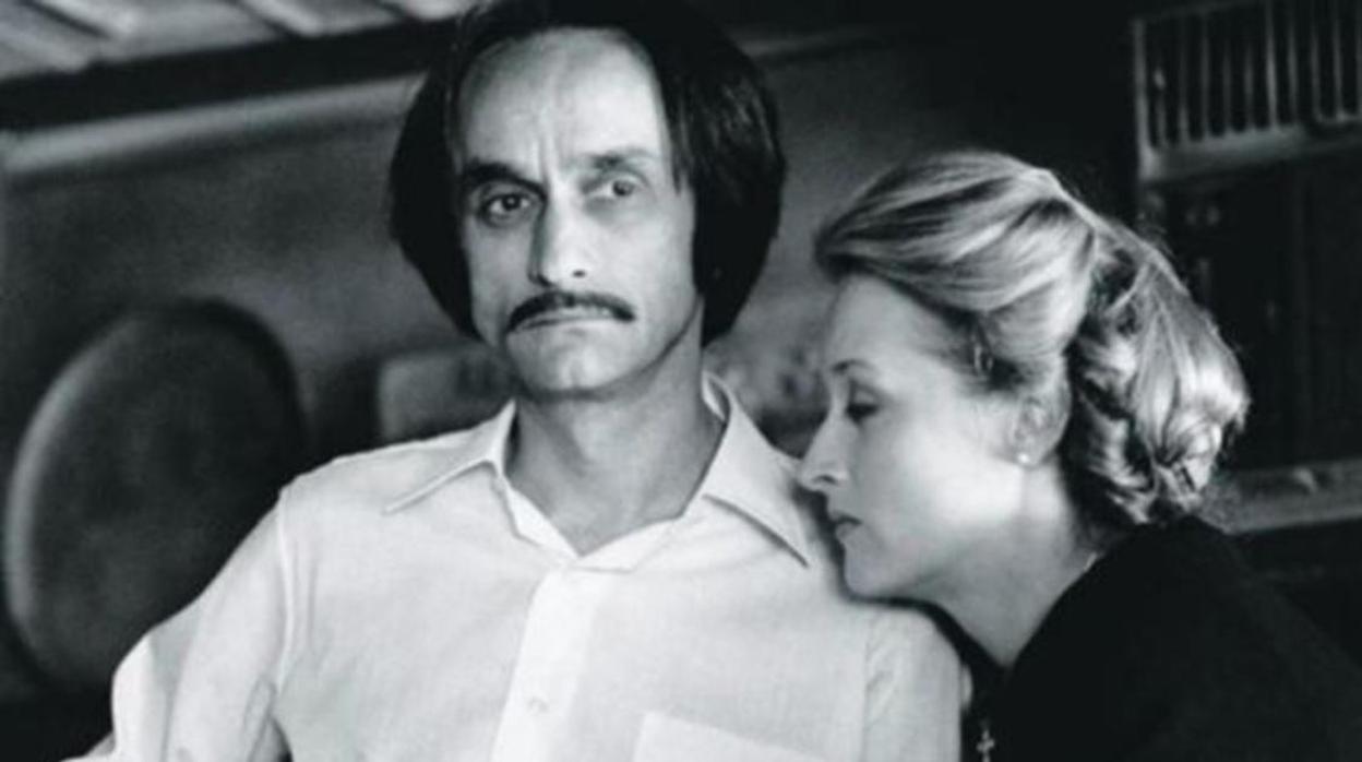 John Cazale y Meryl Streep