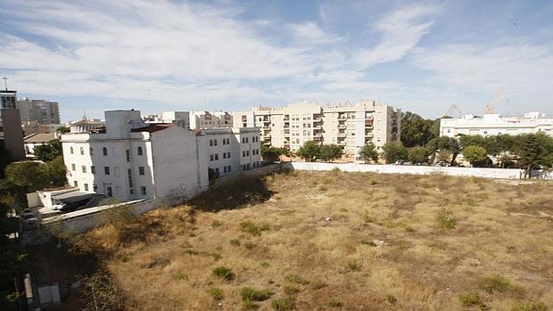 Solar donde se había proyectado la Ciudad de la Justicia.