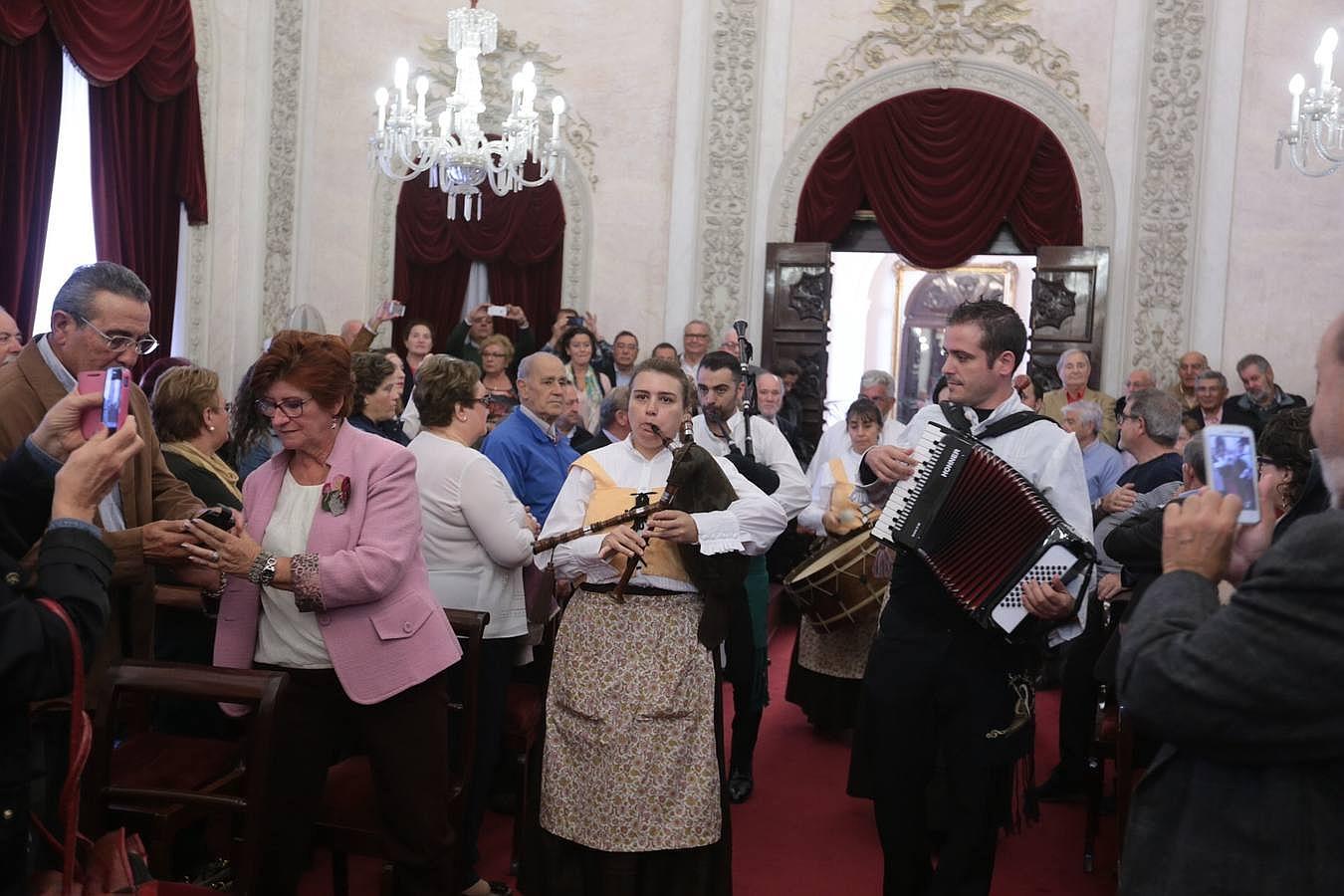 Reconocimiento al pueblo gallego en Cádiz