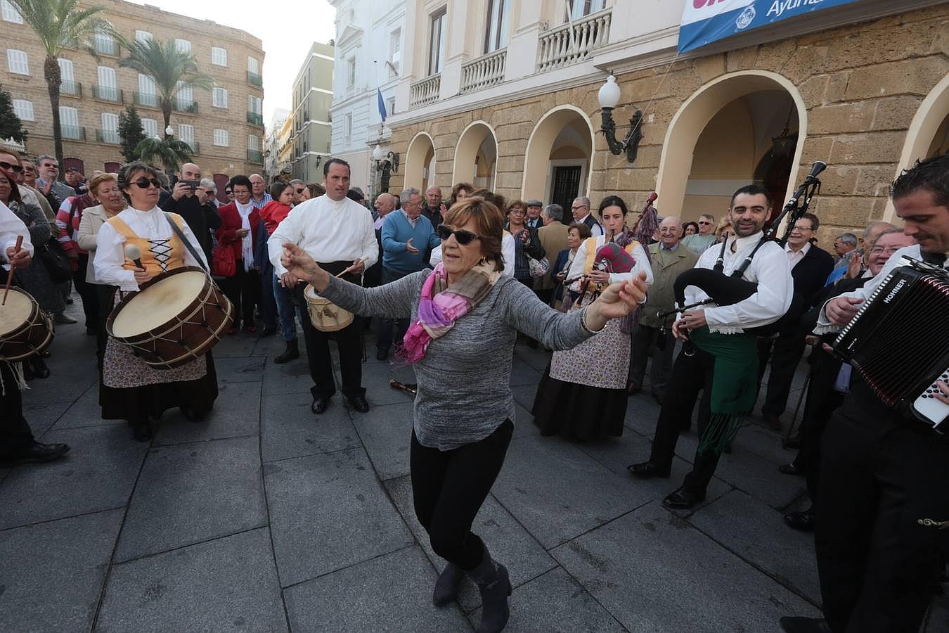 Reconocimiento al pueblo gallego en Cádiz