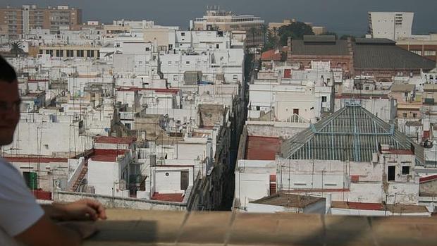 Vistas de Cádiz desde la Torre Tavira