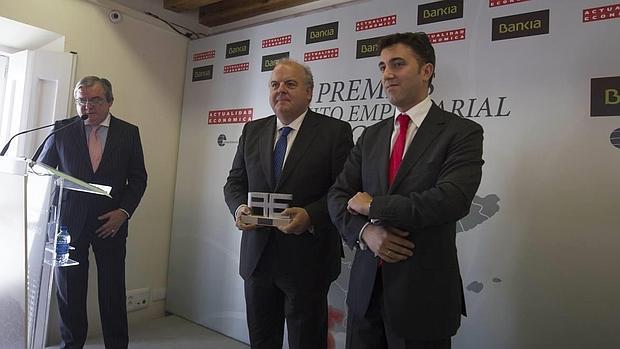 Momento de la entrega de premios.