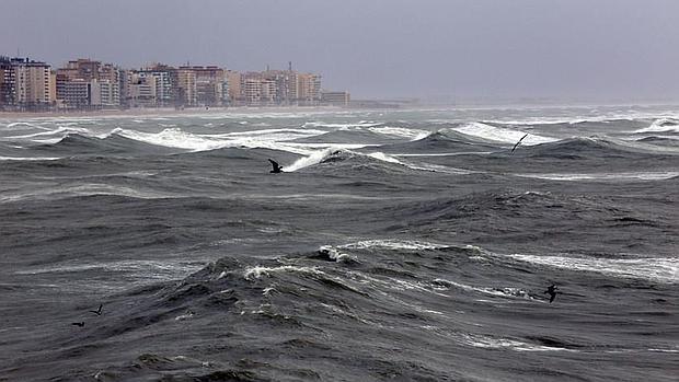 El temporal de viento y frío llega este fin de semana en Cádiz