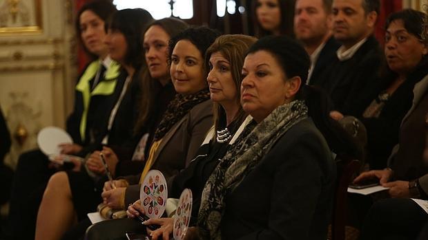 Las premiadas en la primera edición del Día de la Mujer de la Diputación de Cádiz