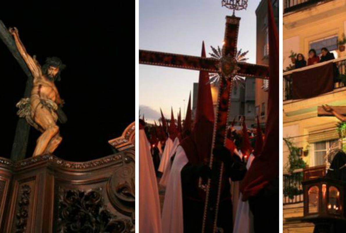 Horarios e itinerarios de la Semana Santa de Cádiz 2017. Viernes Santo