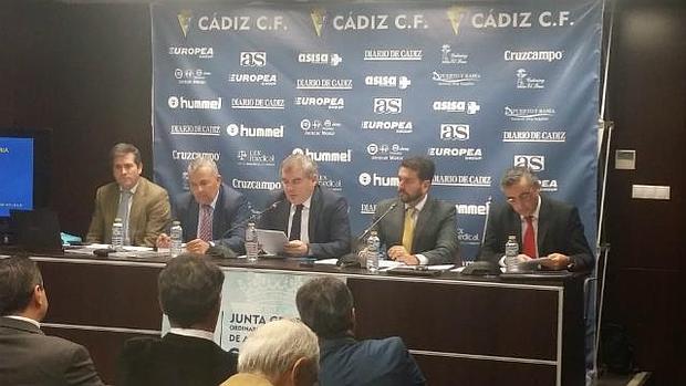 El Cádiz CF plantea una nueva ampliación de capital