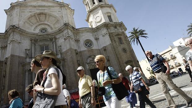 El turista del piso de arriba