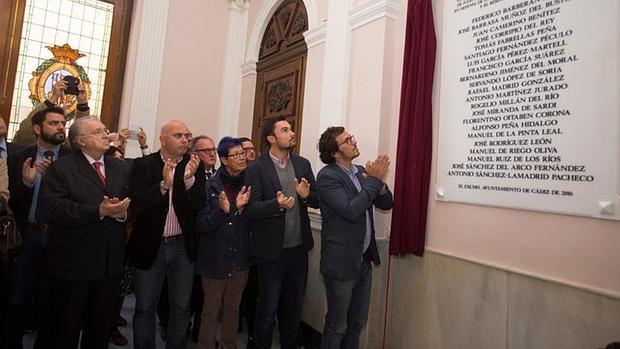 José Blas esuvo presente en el homenaje.