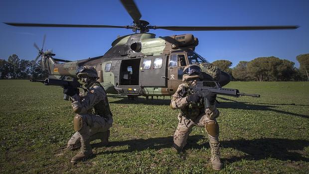 Unidades de helicópteros del Copero