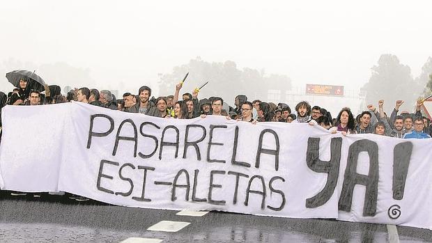 Temor en Subdelegación por el acceso a la Escuela de Ingeniería