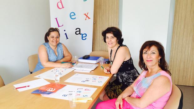 Fundadoras de la asociación Dislexia Cádiz