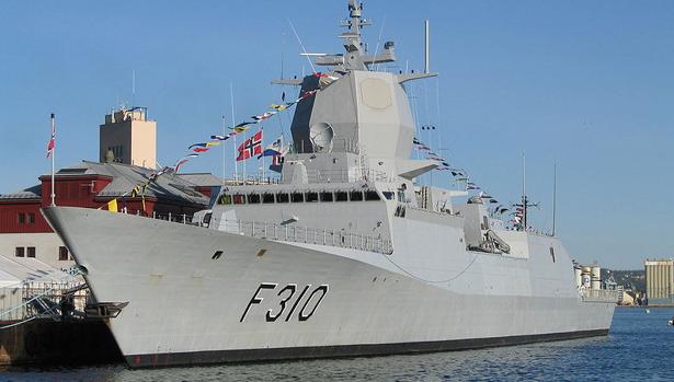 Fragata de la serie F-310, construida por Navantia para la Marina de Noruega