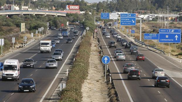 Circulación en el entorno de Chiclana