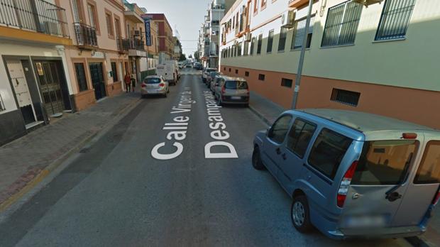 La caída se produjo en 2014 en la calle Virgen de los Desamparados de Dos Hermanas