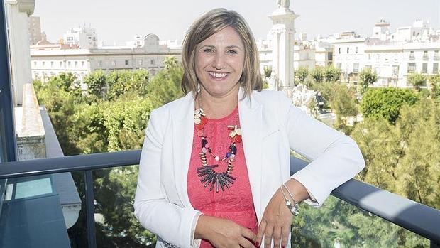 La presidenta de la Diputación de Cádiz, Irene García