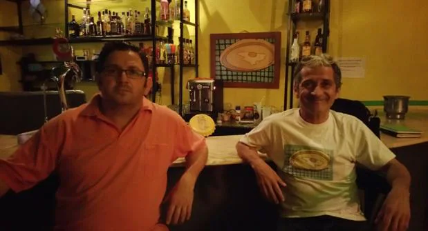 Los hermanos Antonio y Eulogio Franco Campillo, dueños del Café Pop
