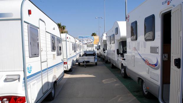 La moda del ‘autocaravaning’ avanza con paso incierto en Cádiz