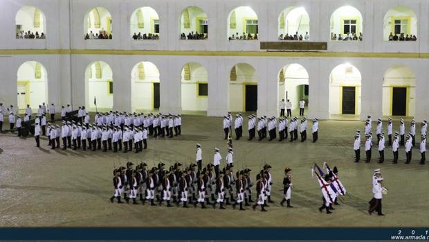 La Armada conmemora el 400 aniversario de Miguel De Cervantes