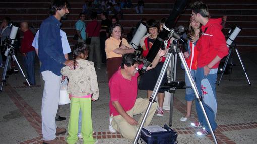 Actividades en el Observatorio Astronómico de Almadén de la Plata