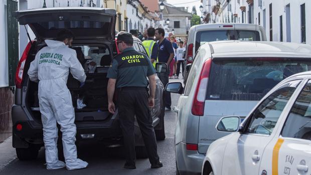 La Guardia Civil, en el lugar de los hechos