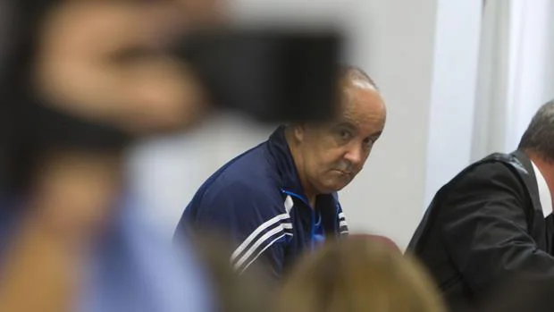 El condenado, Juan Márquez Fabero, durante el juicio