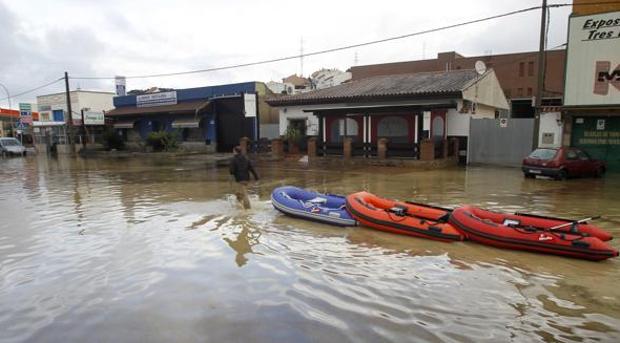 Alerta amarilla en Cádiz por fuertes lluvias