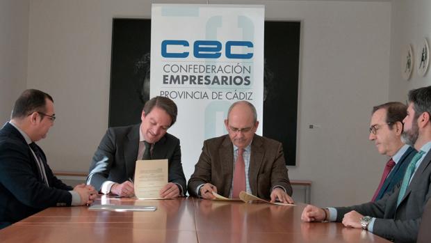 La CEC y Garrigues acuerdan trabajar juntos para la mejora del asesoramiento jurídico a empresas