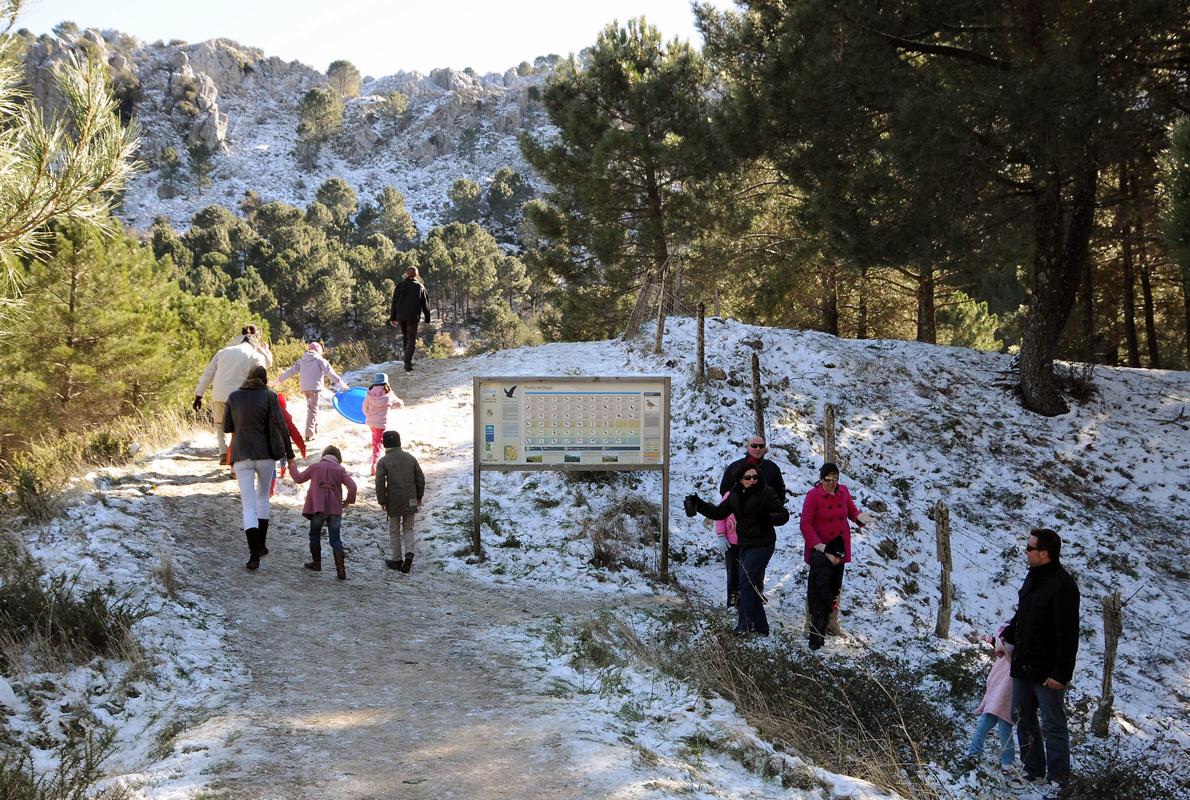 Activan el aviso amarillo en Cádiz por riesgo de nevadas