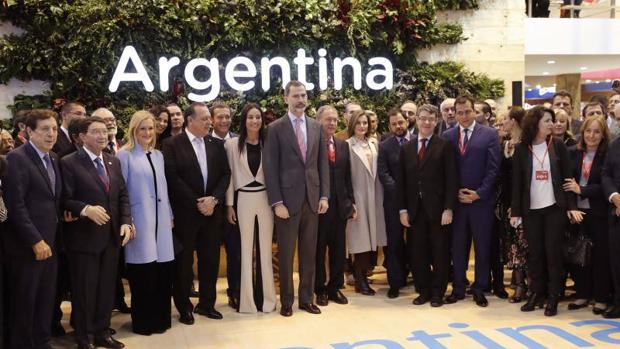 Los Reyes inauguran Fitur