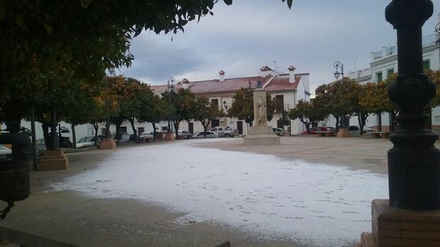 Nieva en las sierras Norte y Sur de la provincia de Sevilla