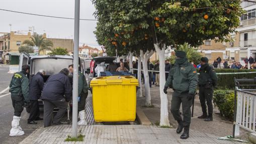 La Guardia Civil se ha hecho cargo de la investigación.