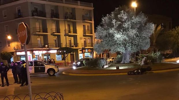 El accidente ha tenido lugar en la avenida de Sevilla, de los Palacios y Villafranca