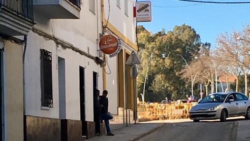 Local intervenido por la Policía.