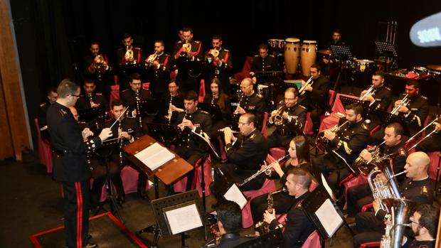 La Unidad de Música del Tercio del Sur ofrece un concierto en el Real Teatro de las Cortes