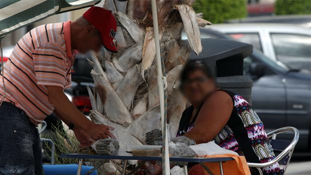 La venta ambulante se ha multiplicado en estas fechas festivas