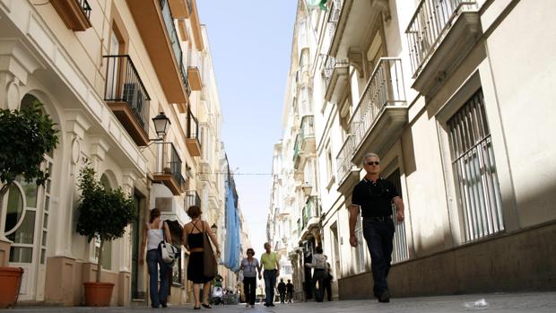 Apuñala a un perro cuando lo paseaban por una calle del centro de Cádiz