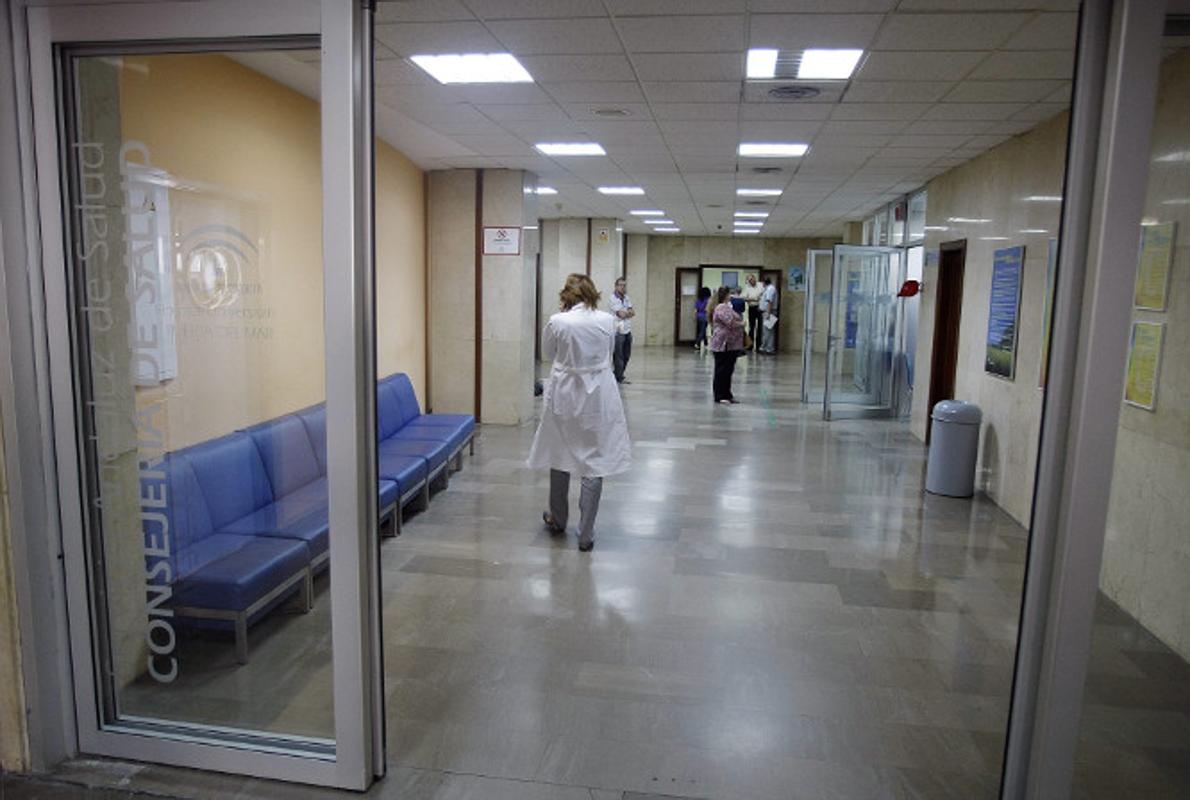 Interior del Hospital Puerta del Mar.