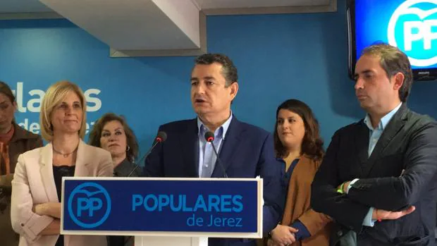 Presentación de la candidatura de Sanz en Jerez