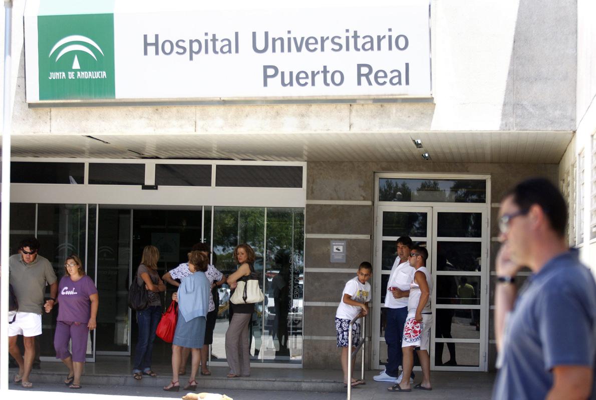 Entrada al Hospital de Puerto Real