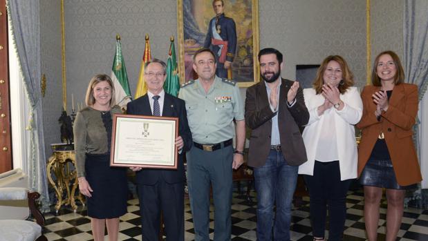 Cruz al Mérito de la Guardia Civil para Antonio Sancho