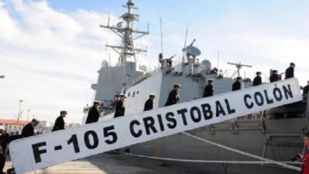 La fragata 'Cristóbal Colón' lleva desde el pasado febrero en Australia