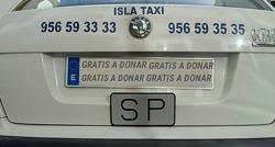 El taxi que dona sangre en San Fernando