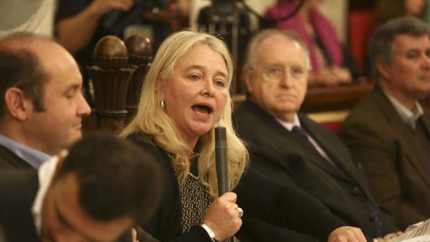 La concejala Mercedes Colombo y Ortiz han abandonado hoy la reunión del Consejo de Administración de Procasa