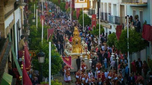 Celebración del Corpus en la Puebla del Río