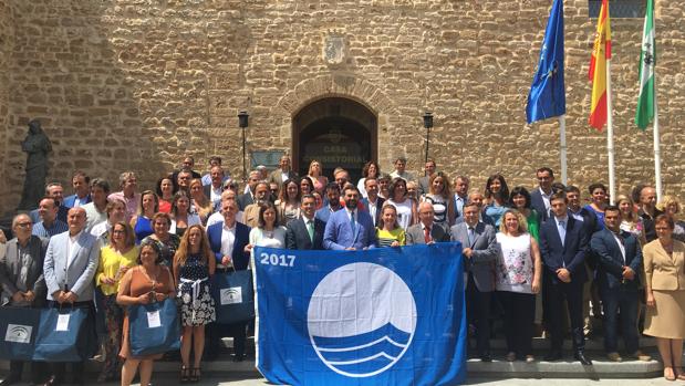 Acto de entrega de los 107 distintivos de 'Bandera Azul' en Andalucía